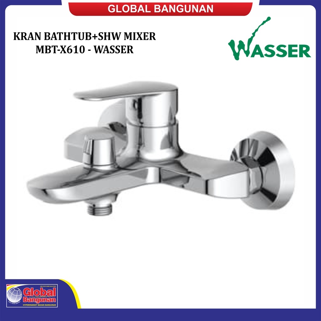 KRAN BATHTUB+SHOWER MIXER MBT-X610 - WASSER
