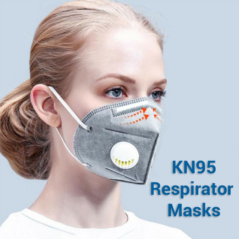Masker N95 K9600 With Valve KN95 setara 3M