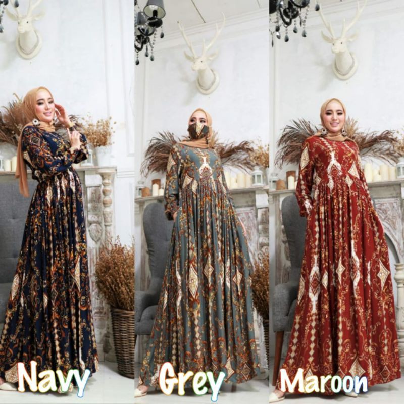 KARIMA VERSACE1 by GLZ + FREE MASKER || tanya stock dulu ya.jika tdk,stock kosong=kirim random