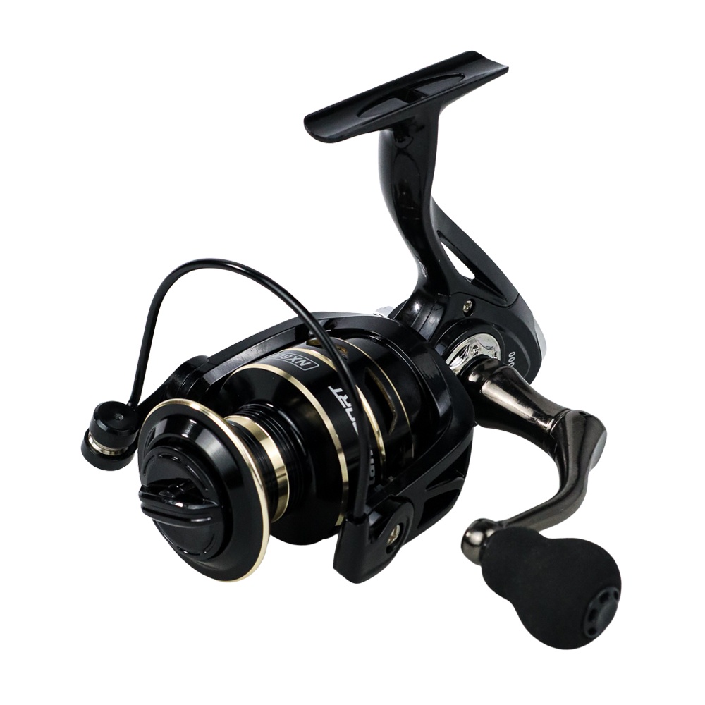 Series Metal Reel Pancing Spinning Fishing Reel 4.7:1 Gear Ratio NX6000 - 7RTHA3BK Black