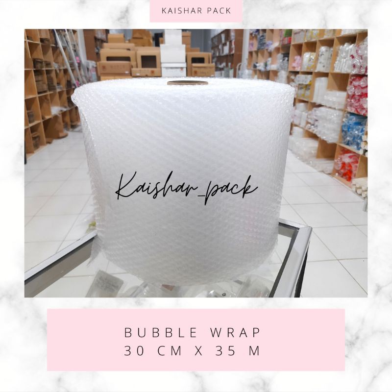 

BUBBLE WRAP / BUBBLEWRAP 30CM x 35M