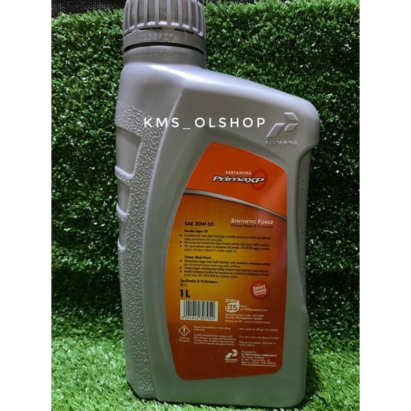 Oli Pertamina PRIMA XP SAE 20W-50 1 Liter Oli Mesin 1000 ml (Asli)