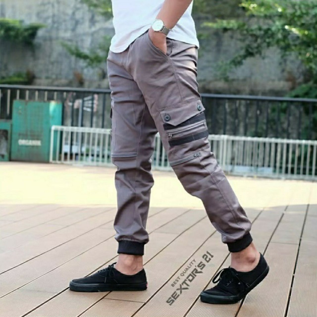 Celana Jogger Cargo Pria / Celana Chino Jogger Pria / Celana Tactical Cargo Pria