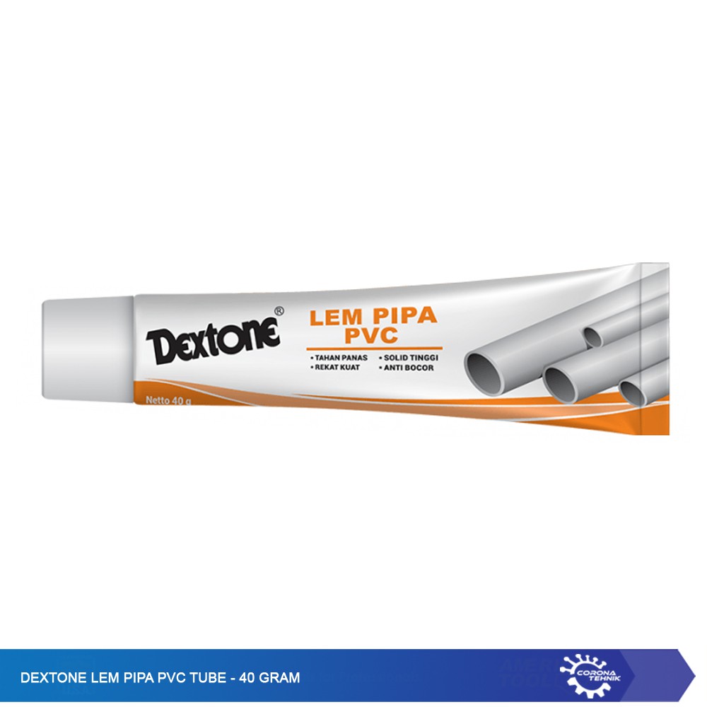 Dextone Lem Pipa PVC Tube - 40 Gram