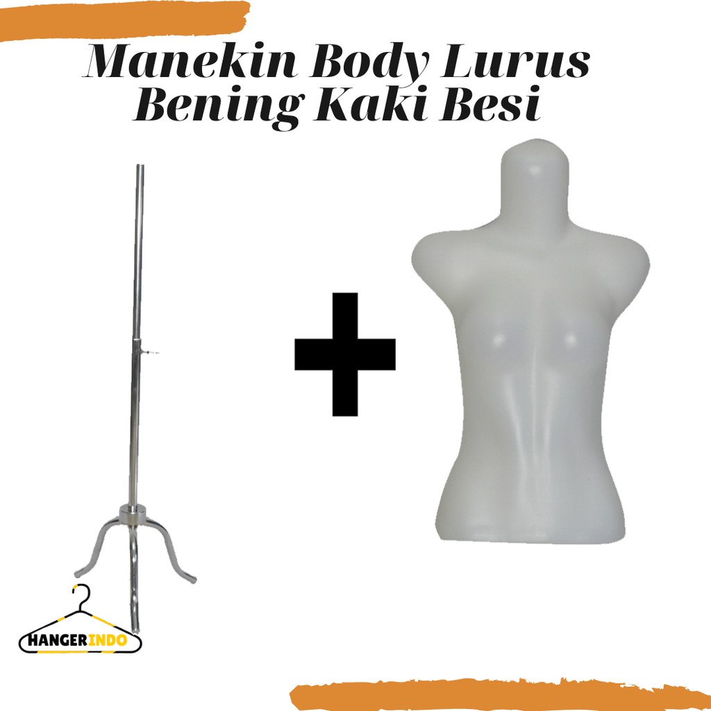 Manekin Wanita Lurus Bening Kaki Besi | Manekin Cewek | Manekin Cewek | Patung Display