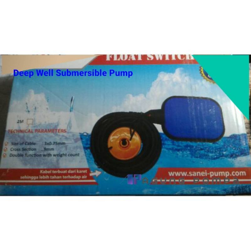 Otomatis Pompa Air Celup Float Switch