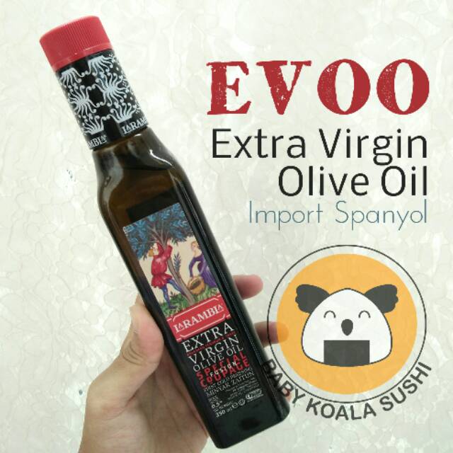 LA RAMBLA Extra Virgin Olive Oil Minyak Zaitun 250 ml Halal │ EVOO Import Spanyol