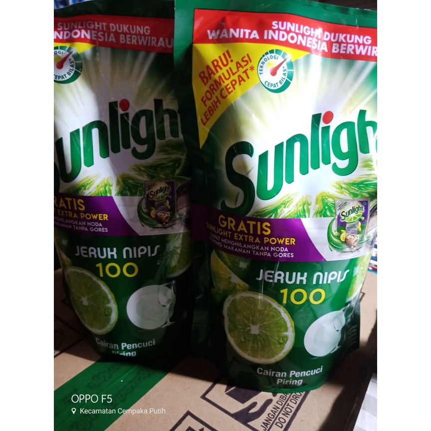 Sunlight  Jeruk Nipis 755ml Besar