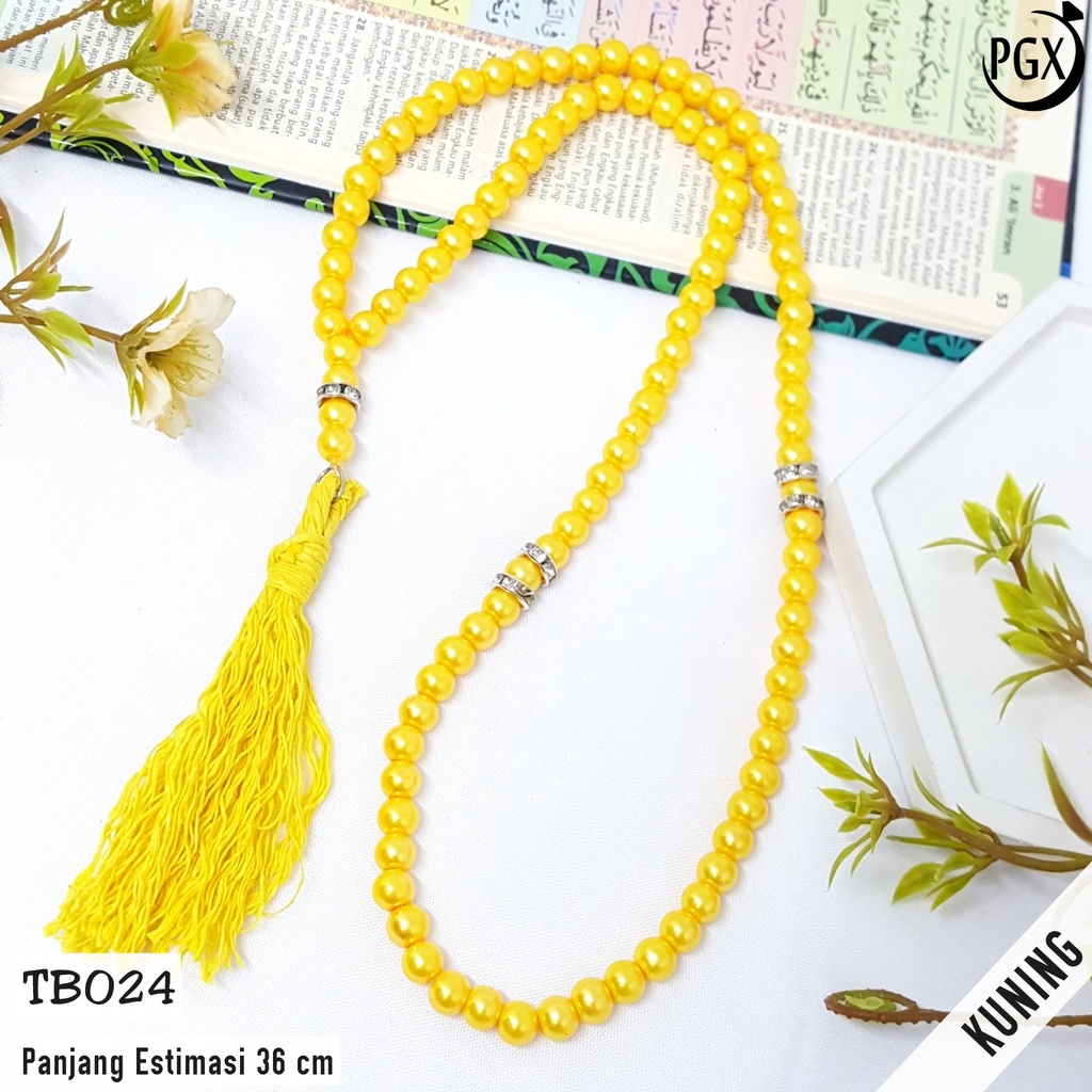 PGX Tasbih Mutiara / Kristal Mewah 99 Butir Fashion Muslim TB024