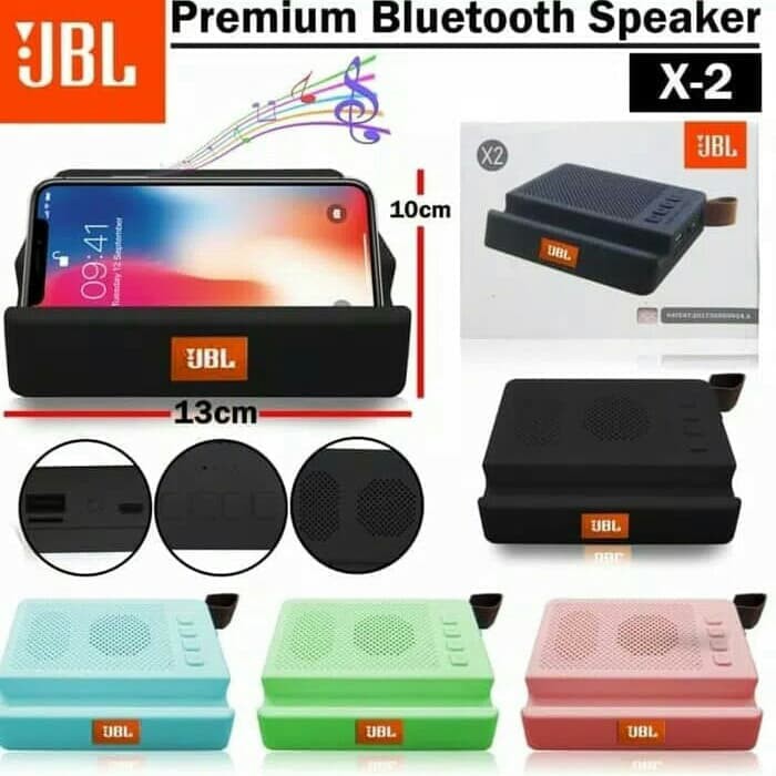 Speaker Speker Bluetooth Wireless Stereo JBL STAGE X2 Phone Stand Dual