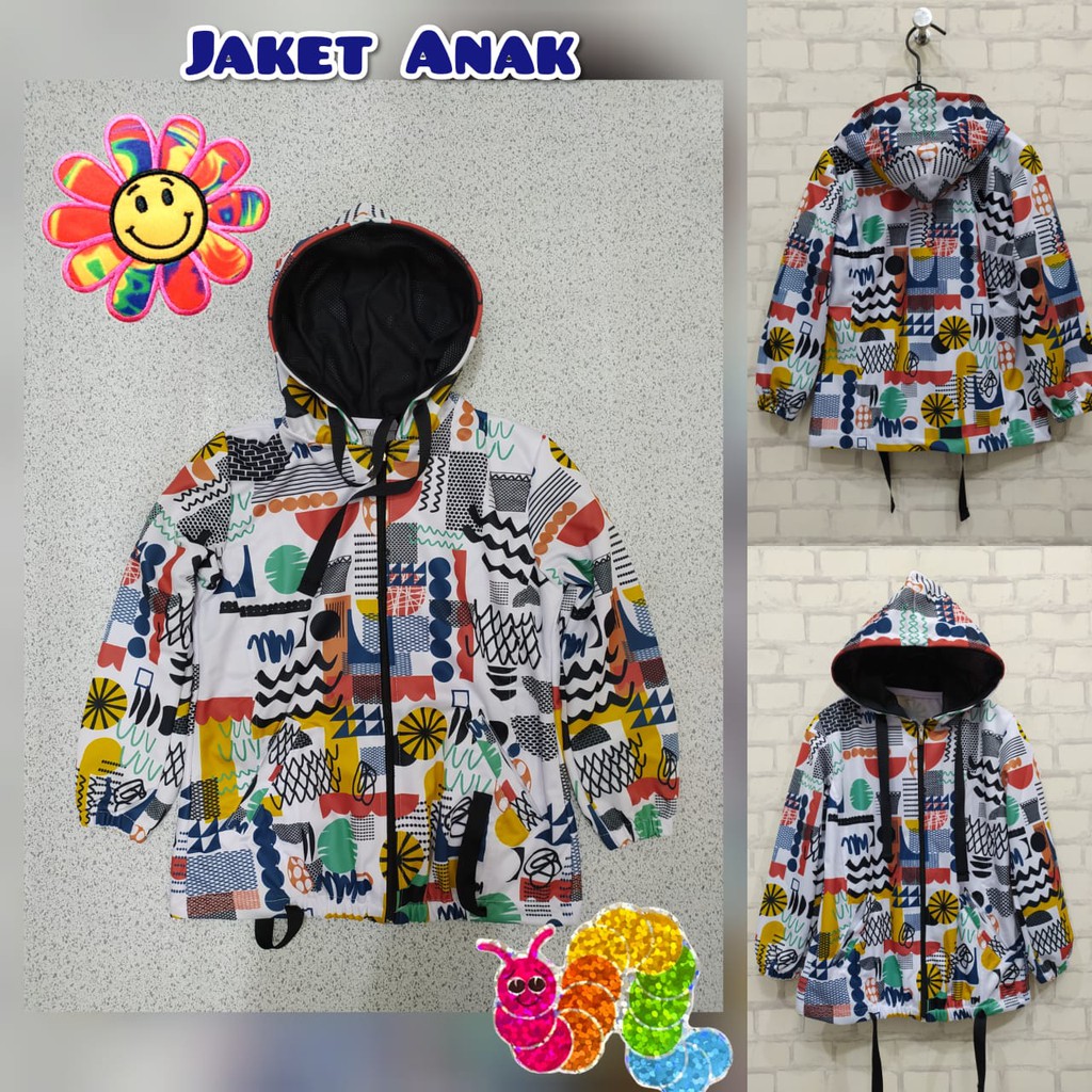 JAKET SEPEDA ANAK / JAKET PRINTING ANAK / JAKET ANAK BAHAN LOTTO