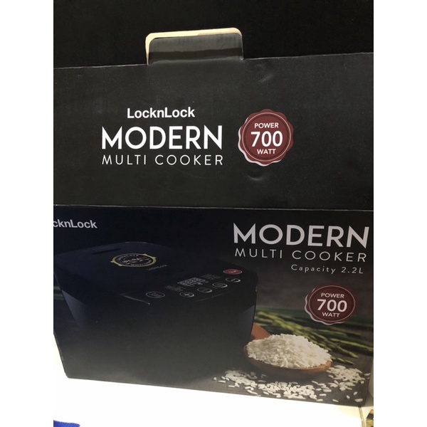 Rice Cooker Lock n Lock EJP556BLK