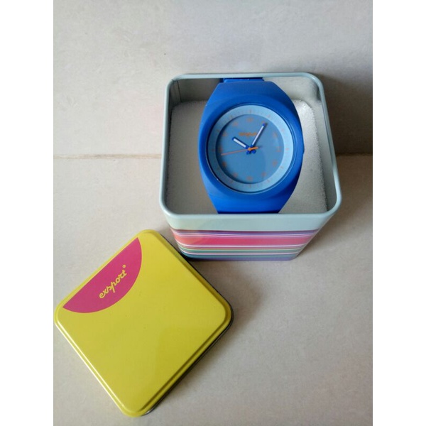 JAM TANGAN EXSPORT1979 LAULA BIRU | JAM TANGAN ANALOG EXSPORT1979 WANITA