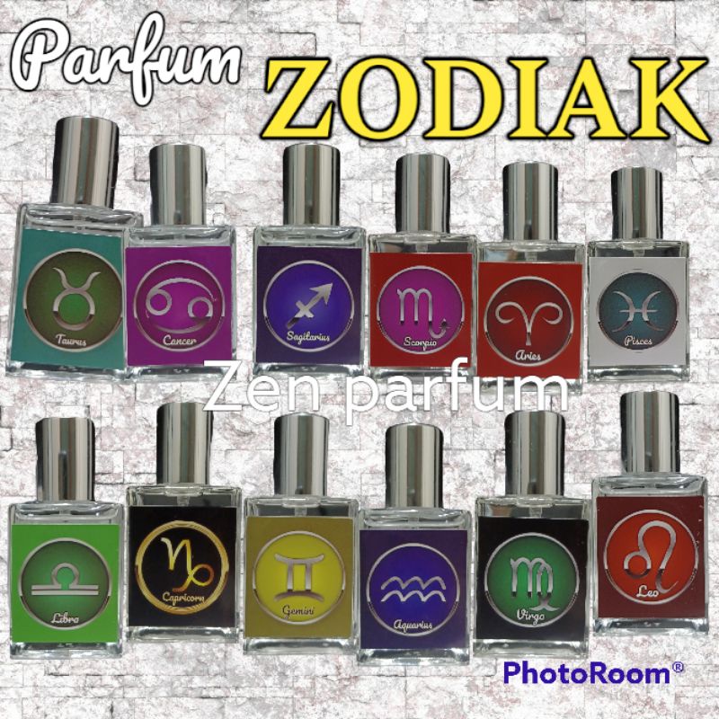 PARFUM ZODIAK PRIA WANITA TAHAN LAMA 35ML TRAVEL SIZE