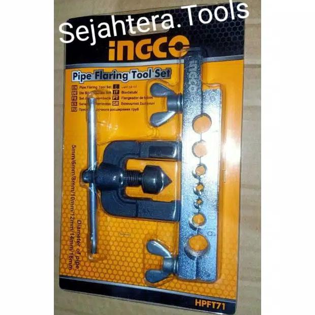 pengembang pipa cutter Universal Set Hand Pipe Flaring Tool ingco