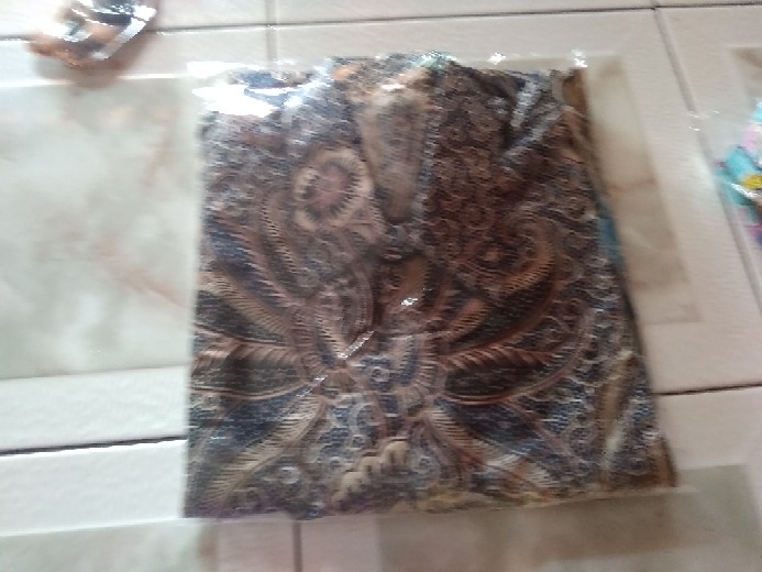Kemeja Batik Pria Lengan Panajang Size M L Xl Xxl Bswart Batik Hrb026 Kenongo Hem Panjang Padi