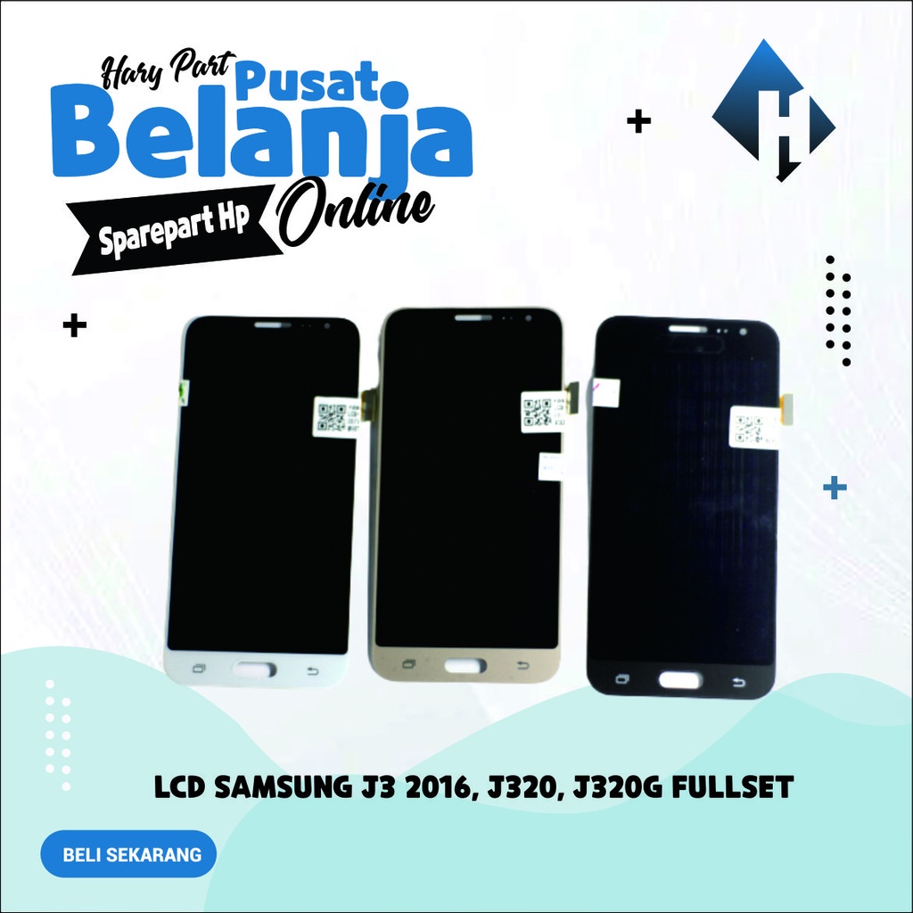 LCD Samsung J3 2016 / J300 / J320 / J320G Fullset