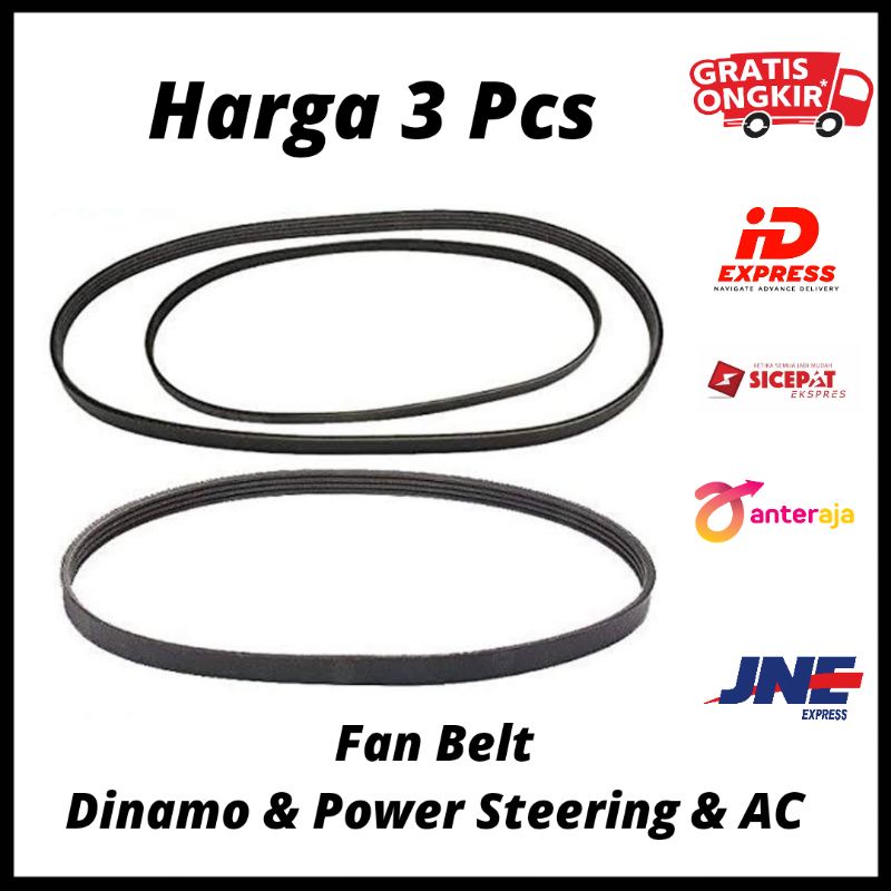 Fan / Van Belt Dinamo & Power Steering & Ac Civic LX, Civic Nouva/Nova
