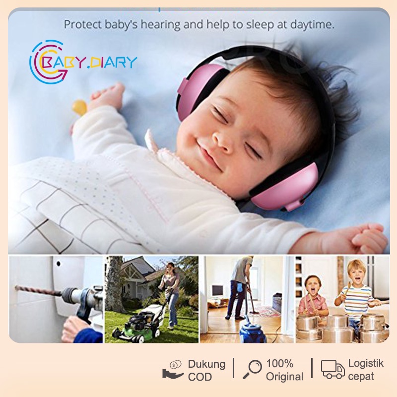 [COD] penutup telinga bayi anti bising penutup telinga bayi anti bising/Baby Earmuffs Noise Reductio
