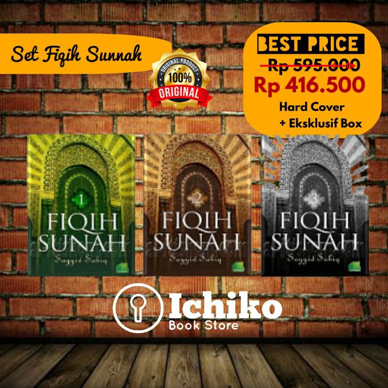 Fiqih Sunnah EDISI LENGKAP - Sayyid Sabiq - Fikih Sunnah Original  - Buku Fiqih Sunnah