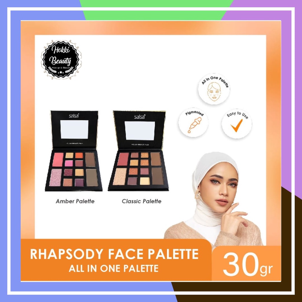 Salsa Rhapsody Face Palette eyeshadow