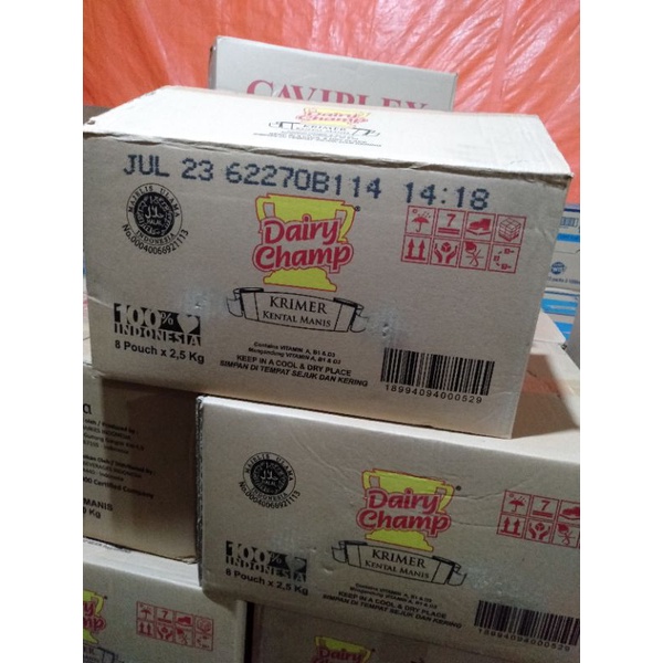 

Susu Dairy Champ 2.5kg 2500gr