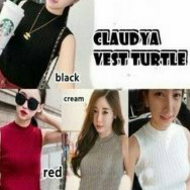 Lizzy - CLAUDYA VEST TURTLE