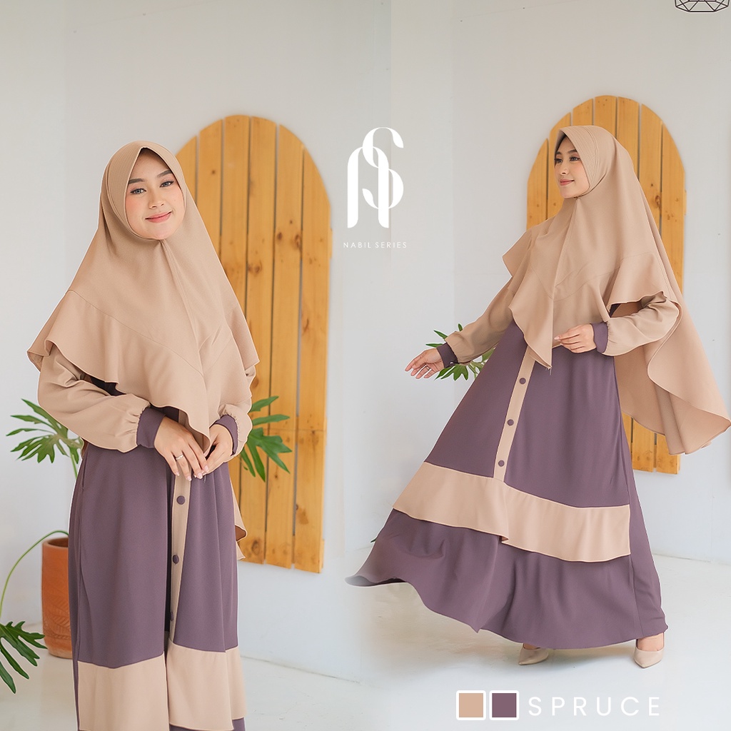 Gamis Syari Terbaru Ori Nabil Series