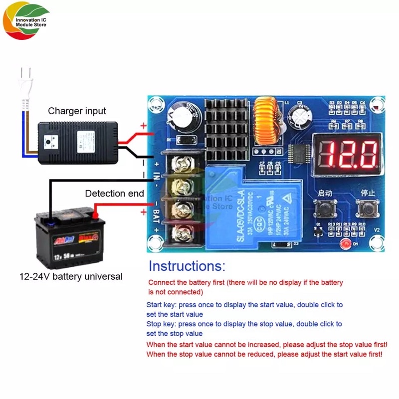 XH-M604 Module Automatic Battery Charger