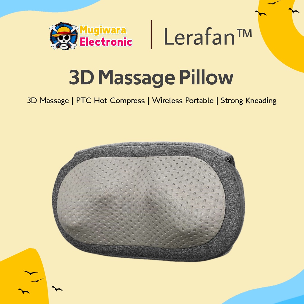 Alat Pijat Multifungsi Lefan 3D Hot Massager YK006