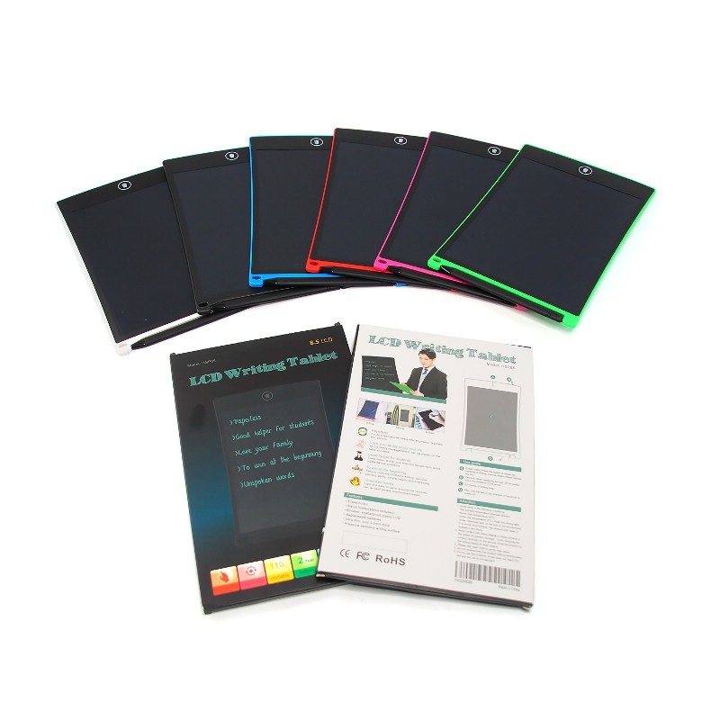 

8.5 Inch LCD Menulis Tablet, Memo EWriter Portable Digital Drawing Board dg Pena u/ Anak-anak Hadiah