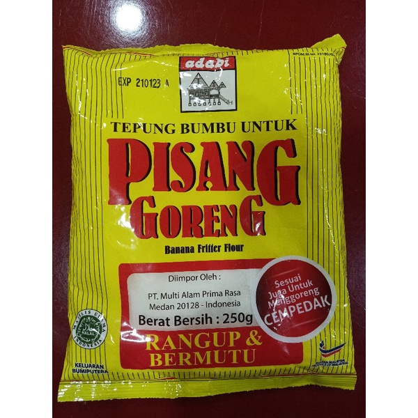 

ADABI Tepung Pisang Goreng 250gr