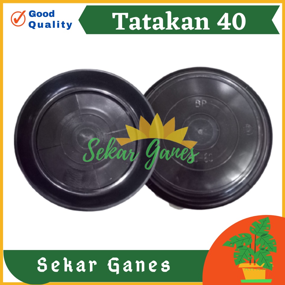 Tatakan Pot 40-60 Plastik Hitam Bp Gl Gbl Bp Nkt Untuk Pot 40CM Alas Pot Bunga 40 45 Cm Hitam Putih