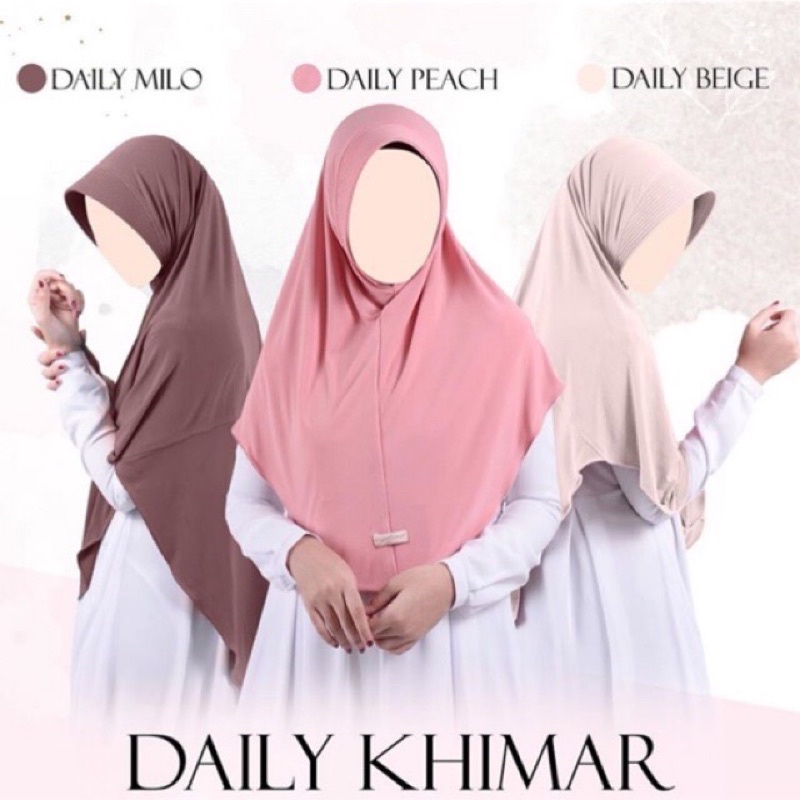 daily khimar SP onyx M sisa stok mei atelier angelina