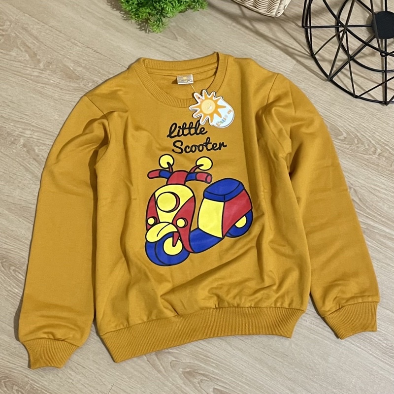 Little m Sweater Hoodie Anak laki laki Switer anak perempuan Jaket Hoodie anak Sweter anak Unisex