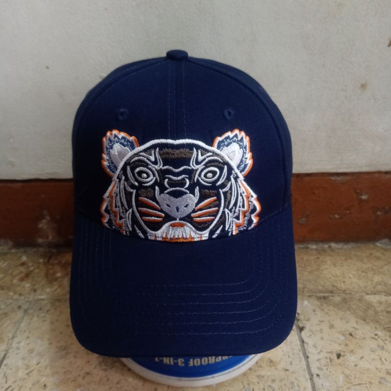 Topi Kenzo original Big logo navy second bekas