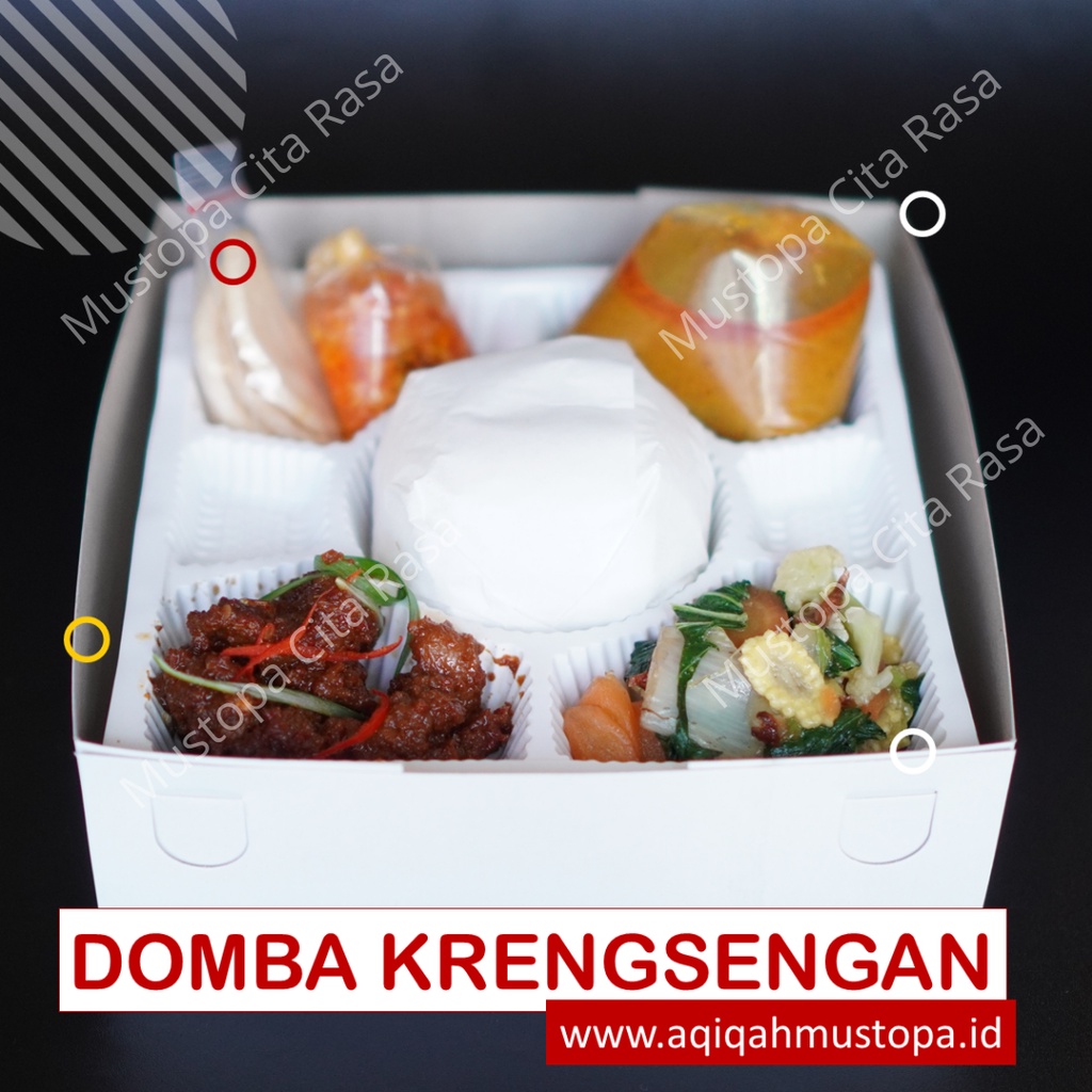 

Nasi Kotak - Krengsengan Kambing / Domba
