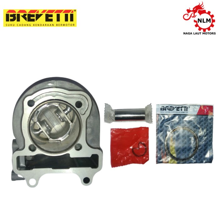 Brevetti Silinder Blok Seher dan Piston Kit Beat Pop Esp K44