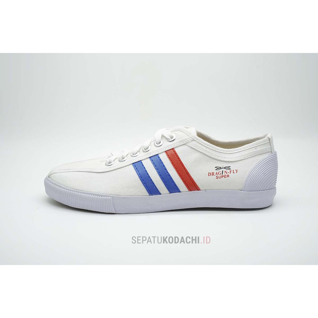 Sepatu Dragon Fly Putih Free Kaos Kaki