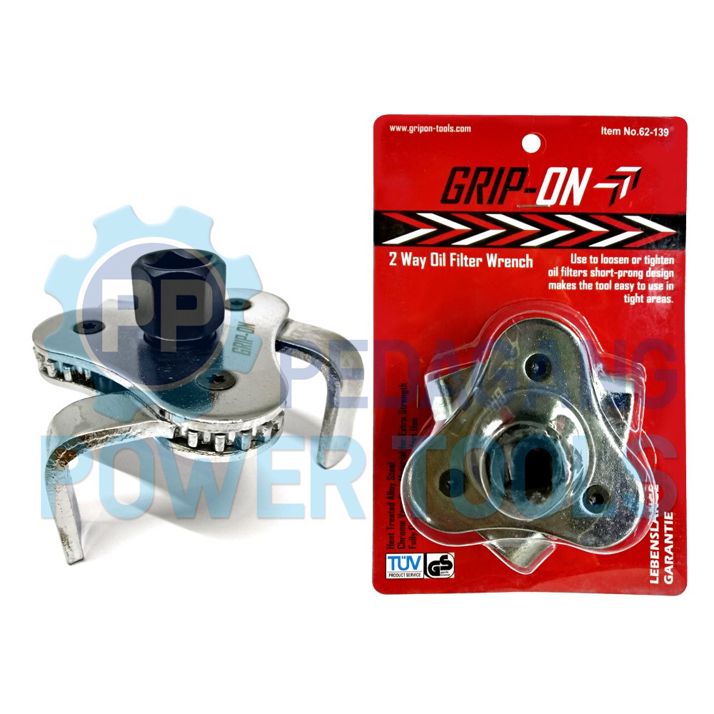 GRIP ON KUNCI BUKA FILTER OLI UNIVERSAL 2 WAY OIL FILTER WRENCH 62-139