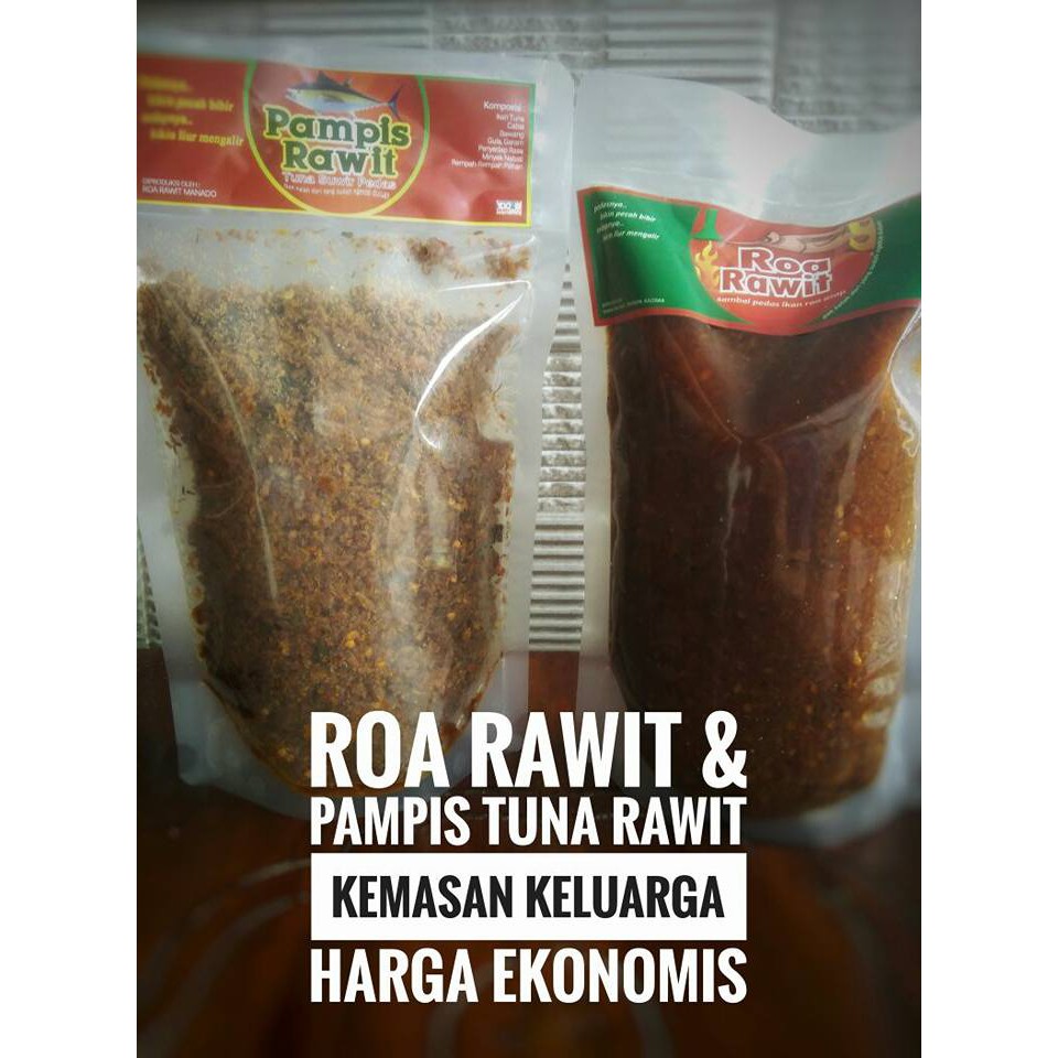 ROA RAWIT DAN PAMPIS TUNA ASLI MANADO