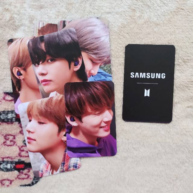 BTS SAMSUNG GALAXY BUDS+ PHOTOCARD