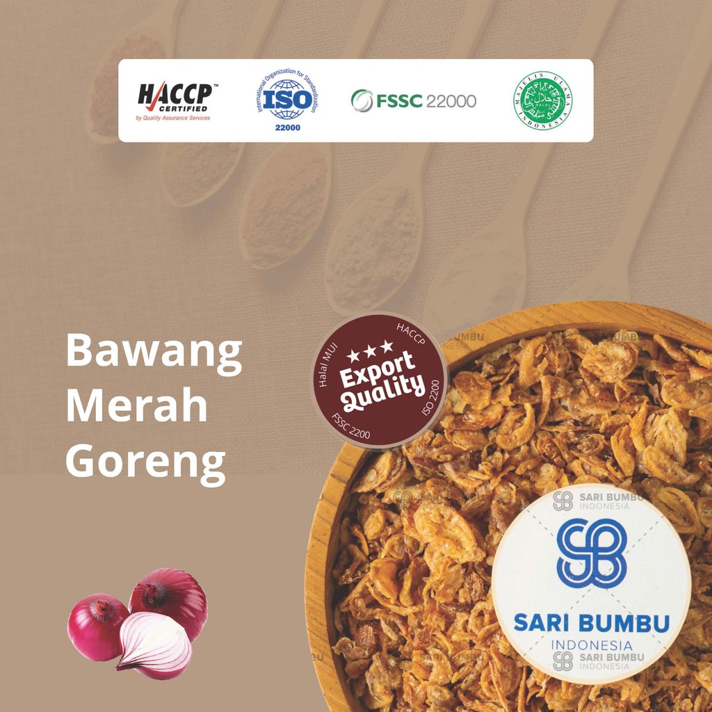 

BUMBU DAPUR - BAWANG MERAH GORENG (FRIED SHALLOTS)