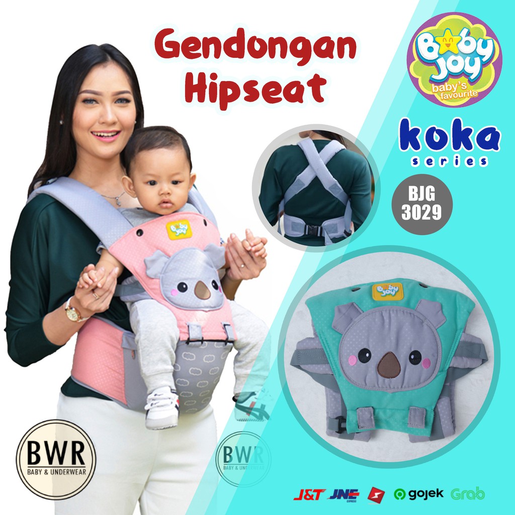 Jual Gendongan Baby Joy BJG 3029 | Gendongan Depan Bayi Hipset Kokoa