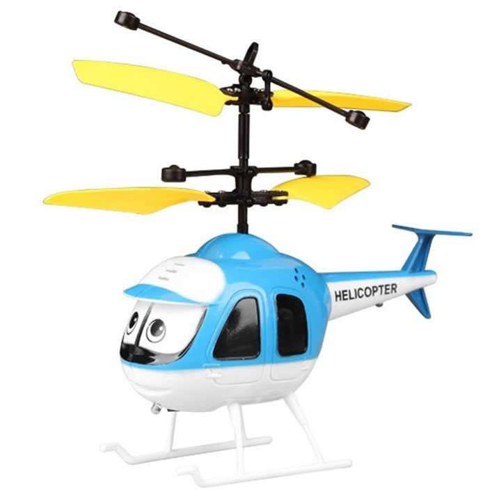 Mainan Helikopter Anak-Anak dengan Kontrol Sensor Bagian Bawah Helicopter RC Keren Unik Menarik