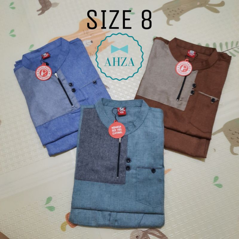 AHZA PADDLE KIDS KURTA MADINA SETELAN KOKO ANAK 2-10