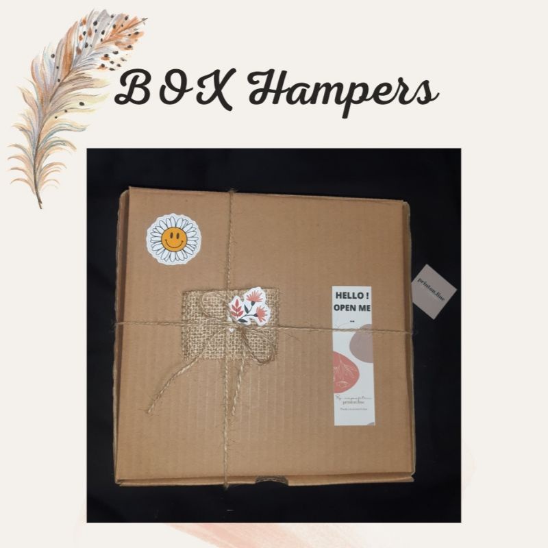 

BOX KADO / BOX HAMPERS MURAH DAN LENGKAP
