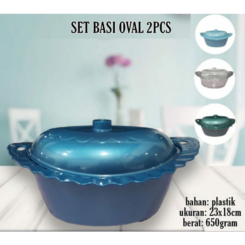 set basi oval 2pcs
