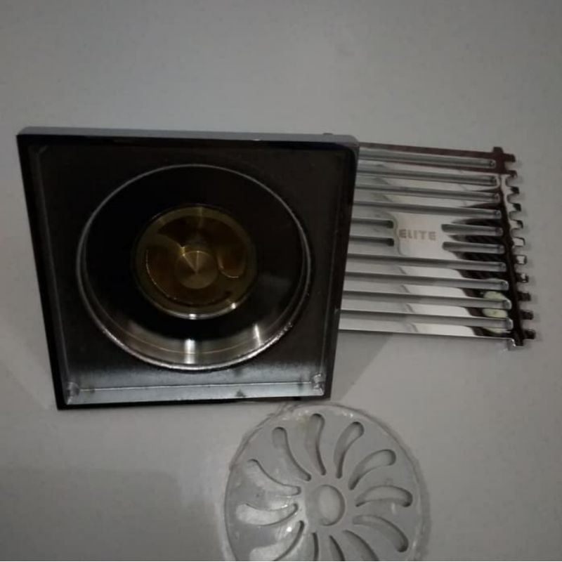 smart floor drain E 7676 saringan kamar mandi ellite