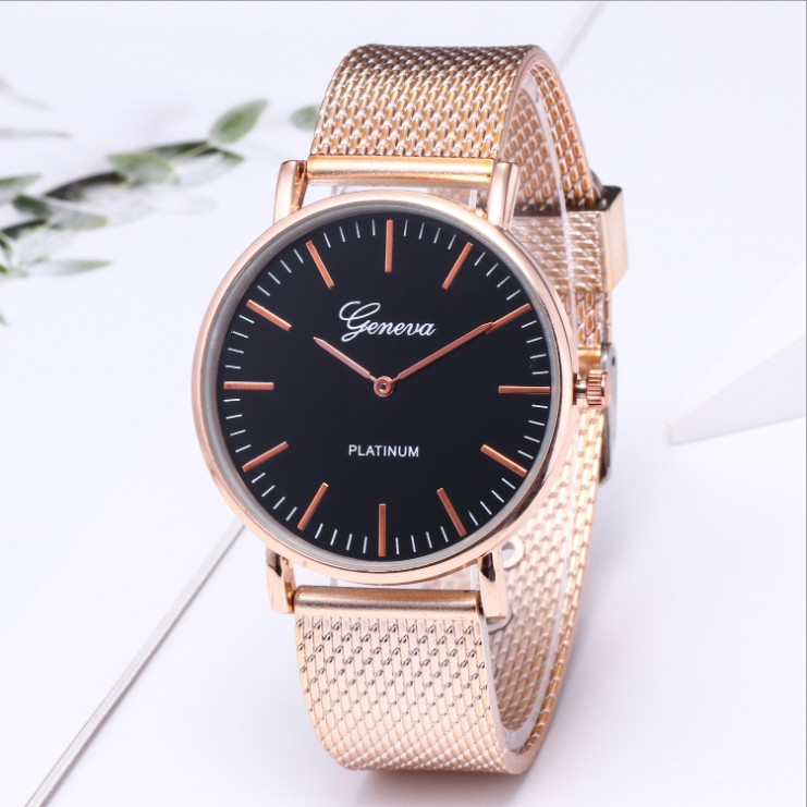 Jam Tangan Fashion pria wanita geneva korea analog batam import murah - YRJ015